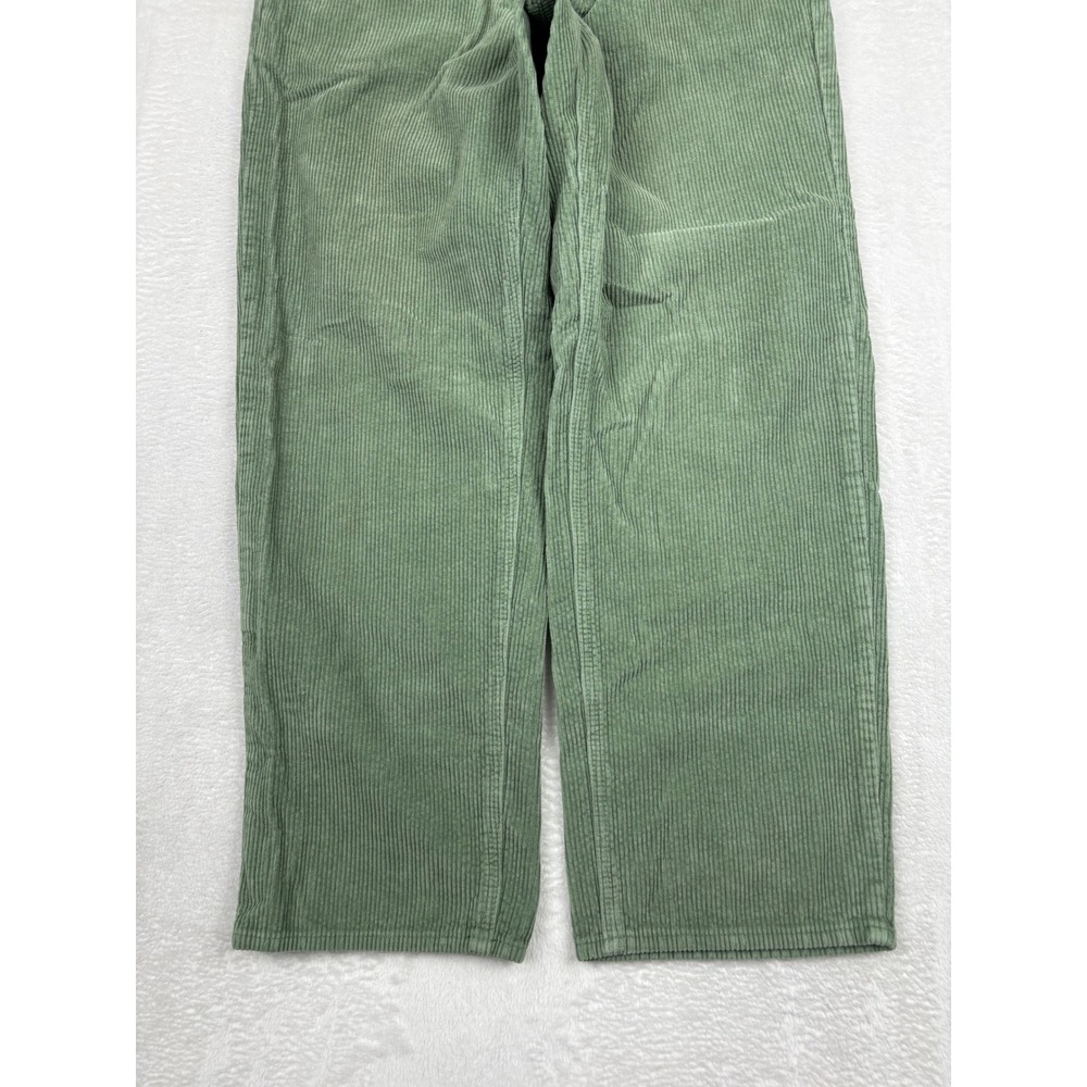 Empyre Mens 32x29 Sage Green Corduroy Loose Fit Skate Pants Streetwear - Picture 4 of 9